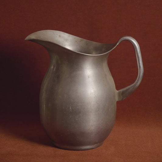 Large 5-Liter Vintage Metal Pitcher