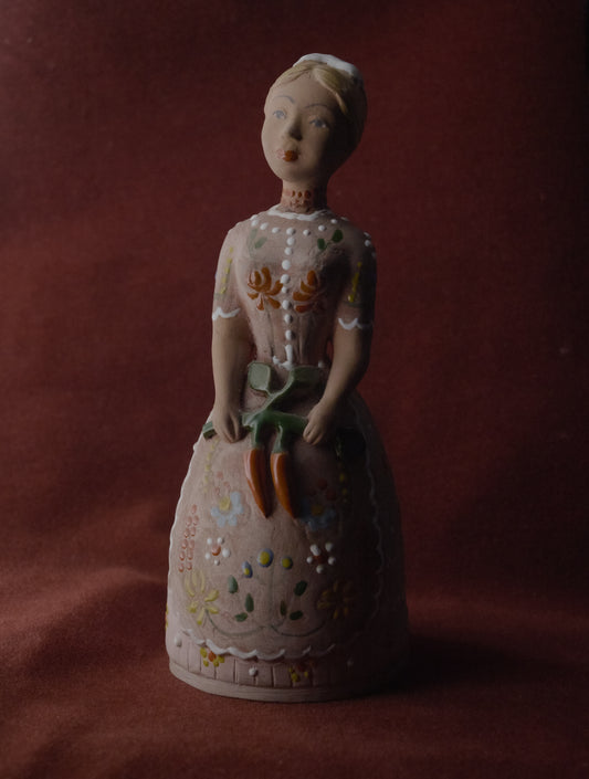 Handmade Ceramic Folk Hungarian Figurine