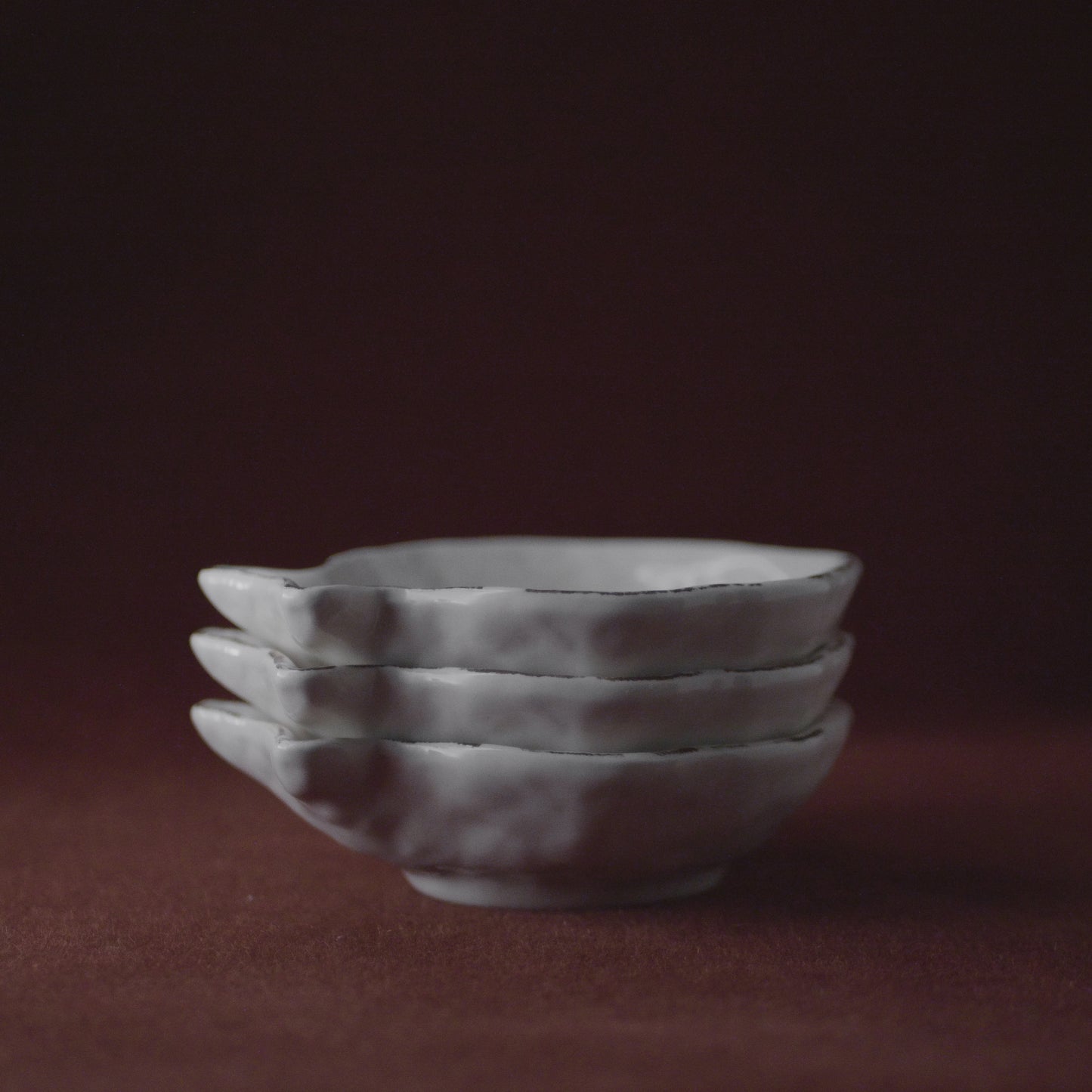 Ceramic Sauce & Trinket Fish Dish