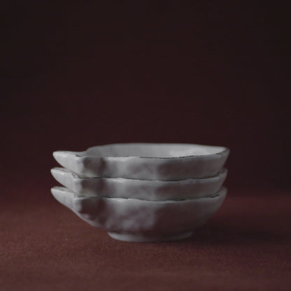 Ceramic Sauce & Trinket Fish Dish