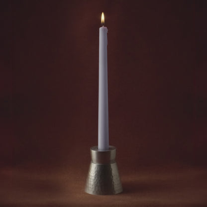 Hammered Metal Candleholder